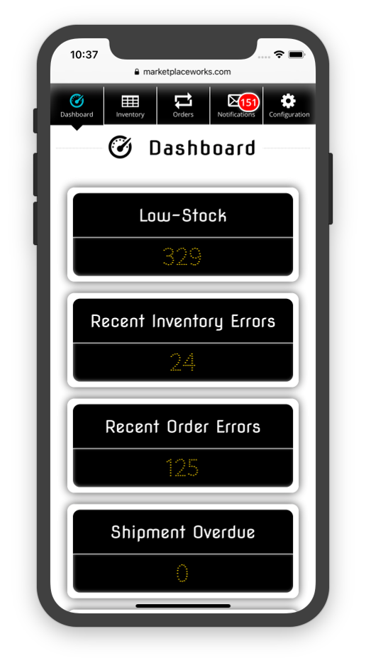 CentraSales mobile version
